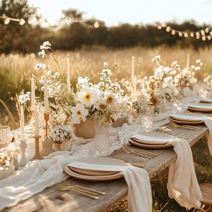 décoration table champêtre décoration table champêtre